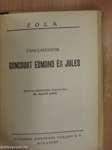 Rougon kegyelmes ur I-IV./Concourt Edmond és Jules