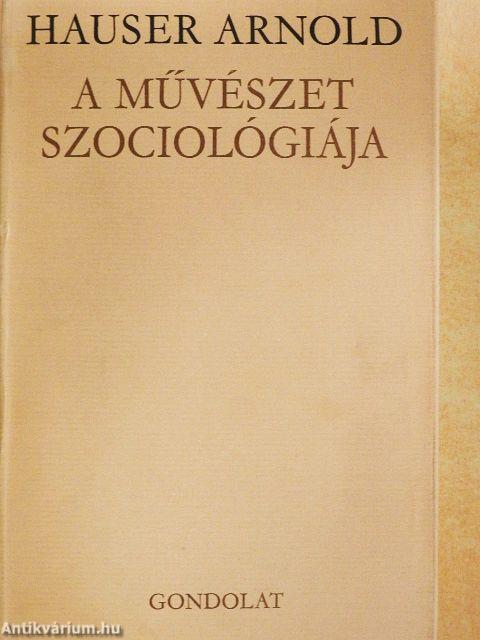 A művészet szociológiája