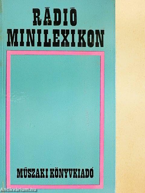 Rádió minilexikon