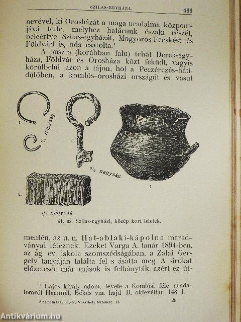 Hód-mező-vásárhely története II.