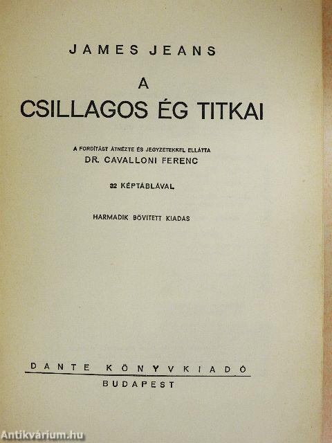 A csillagos ég titkai