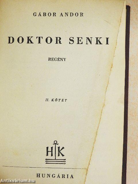 Doktor Senki I-II.