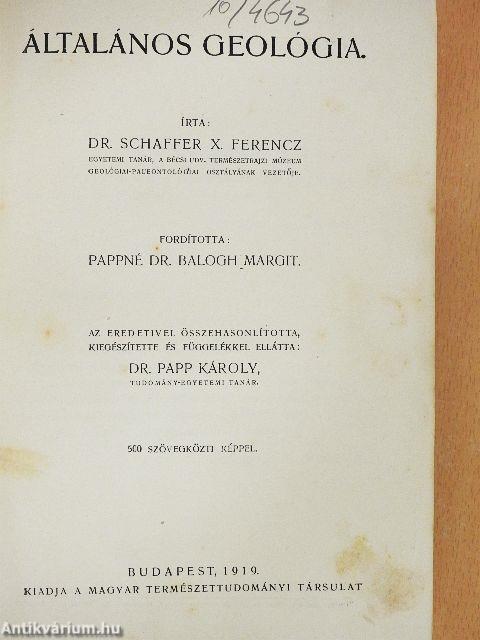 Általános geológia