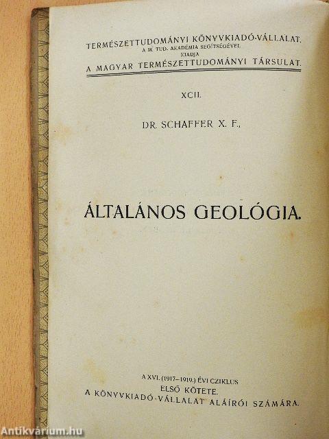 Általános geológia