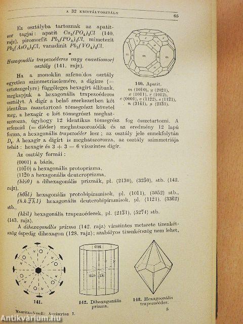 Ásványtan I-II.