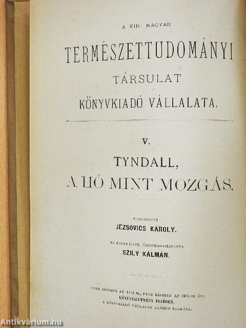 A hő mint a mozgás egyik neme