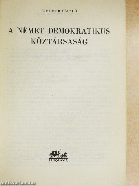 A Német Demokratikus Köztársaság