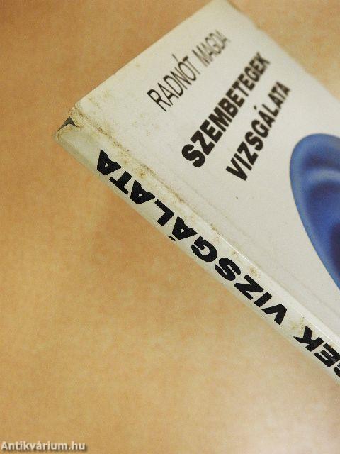 Szembetegek vizsgálata