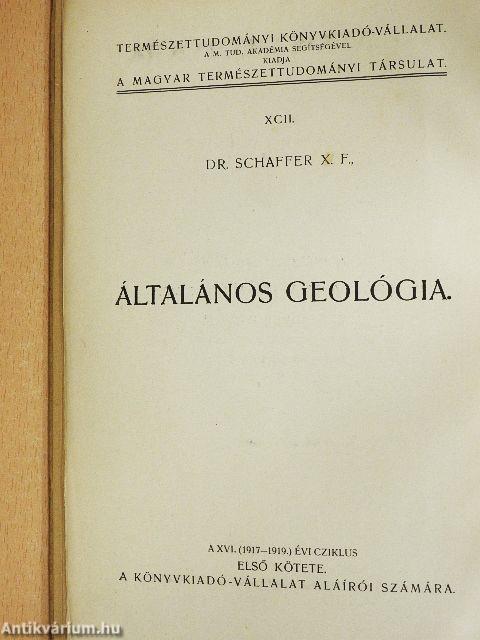 Általános geológia