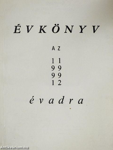 Évkönyv az 1991/92. színi évadra
