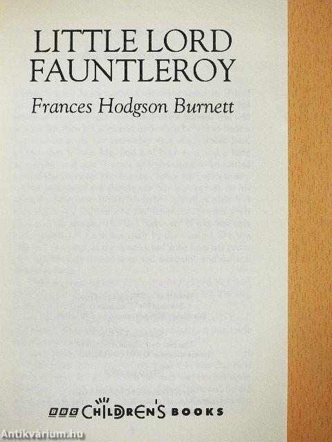 Little Lord Fauntleroy