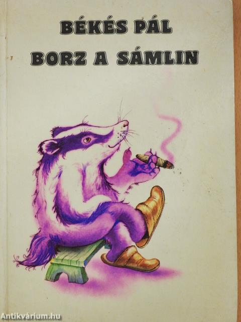 Borz a sámlin (dedikált példány)