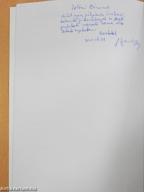 Kérdések és válaszok (dedikált példány)