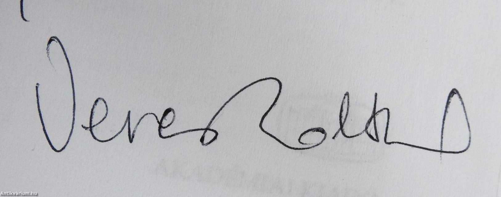 A nagy túlélő (dedikált példány)