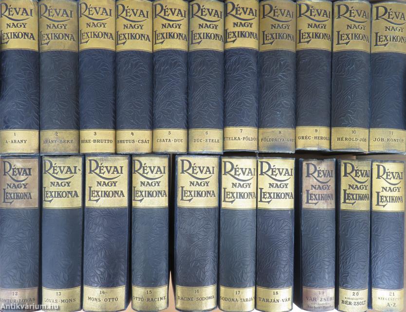 Révai nagy lexikona 1-21.