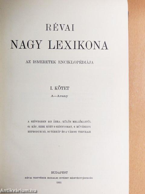 Révai nagy lexikona 1-21.