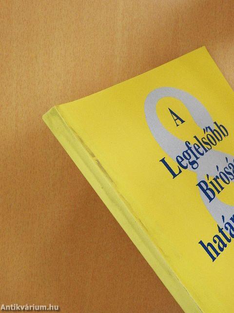 A Legfelsőbb Bíróság határozatainak hivatalos gyűjteménye 2009/2.