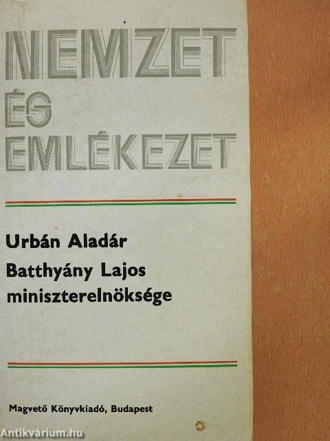 Batthyány Lajos miniszterelnöksége
