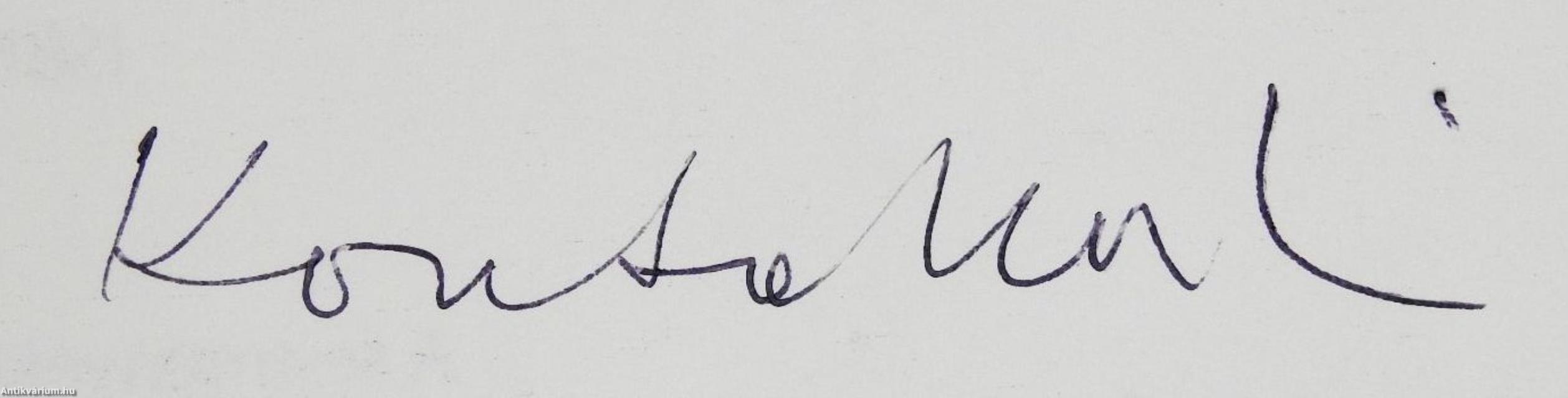 Bozótból csillag parázslik (aláírt példány)