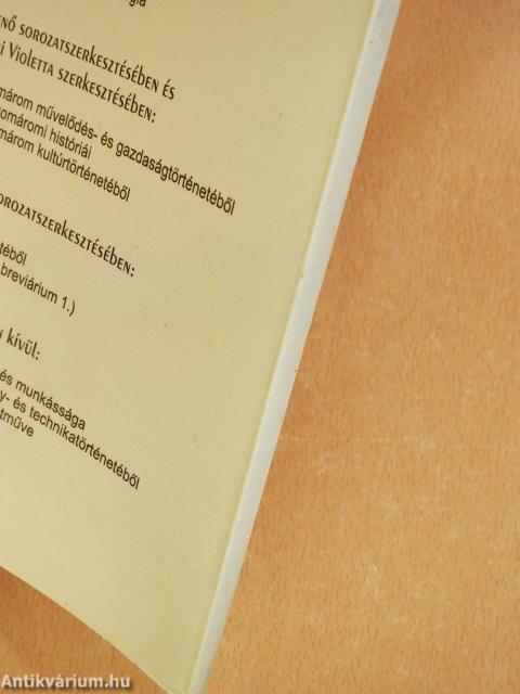 Sopron tudomány- és technikatörténetéből (dedikált példány)