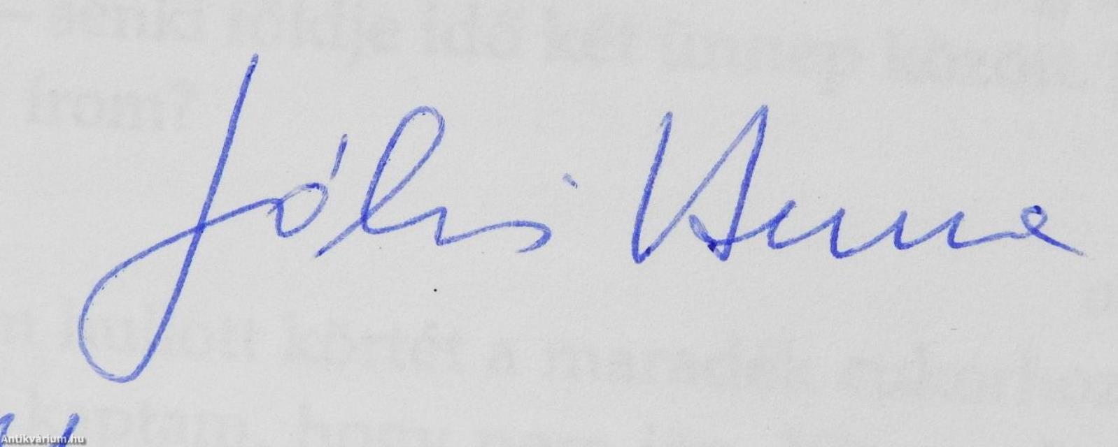 Szegény Sudár Anna (dedikált példány)