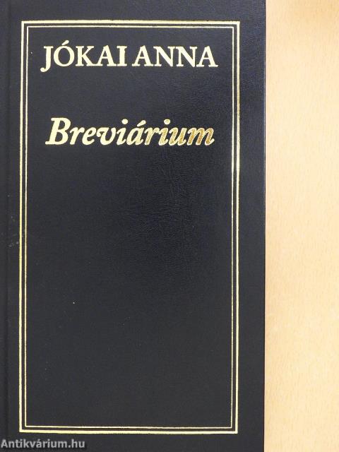 Breviárium (dedikált példány)