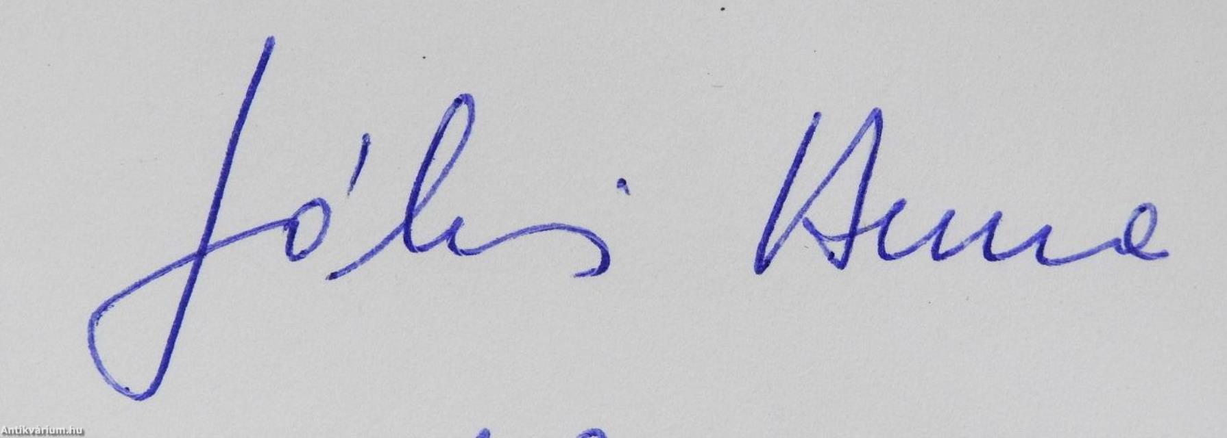 Ne féljetek (dedikált példány)