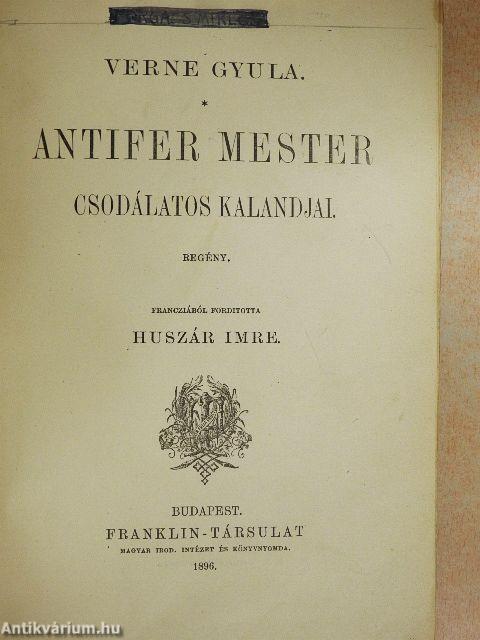 Antifer mester csodálatos kalandjai