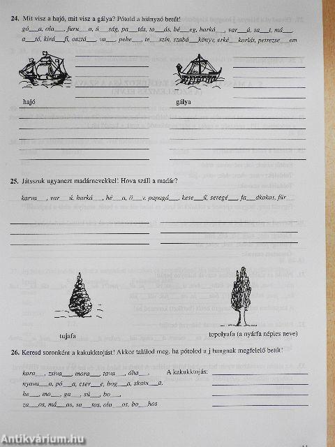 Helyesírási gyakorlófüzet 5. osztály