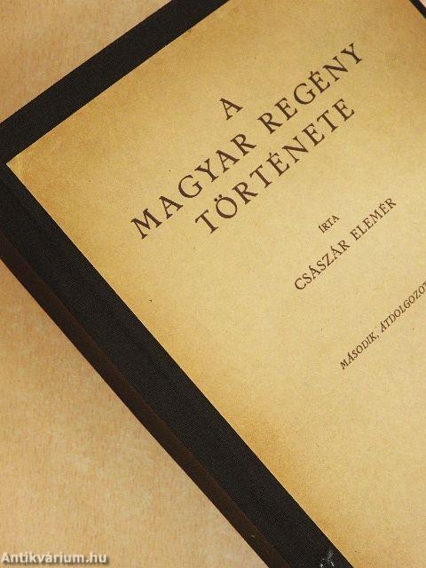 A magyar regény története