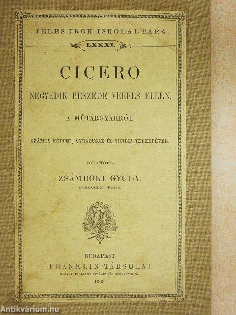 Cicero negyedik beszéde Verres ellen