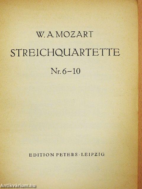 Streichquartette Band II: Nr. 6-10