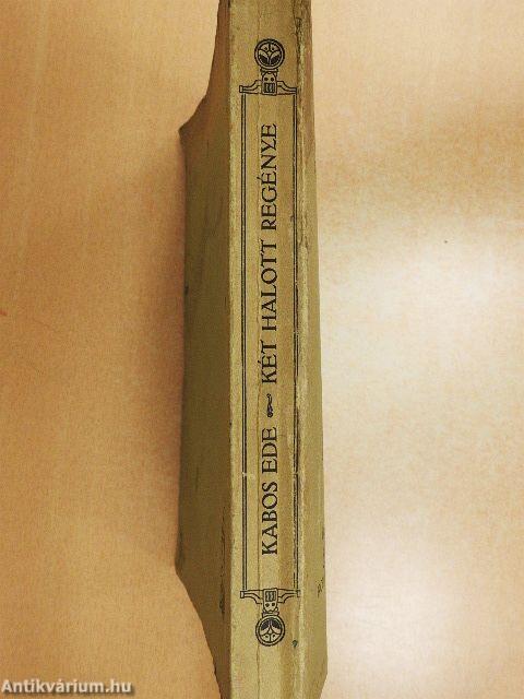 Két halott regénye