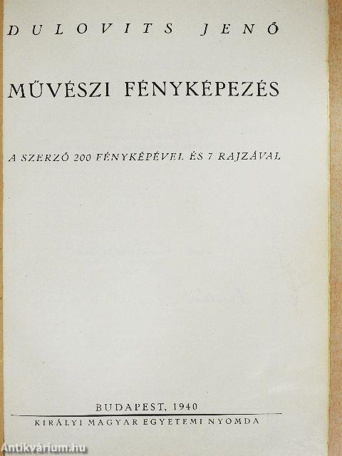 Művészi fényképezés