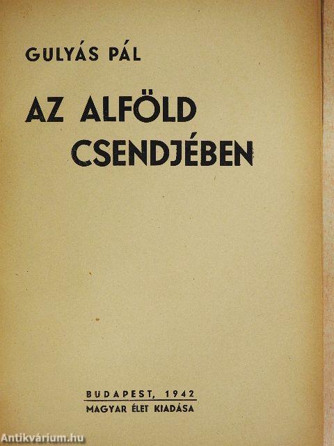 Az alföld csendjében