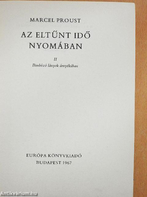 Az eltűnt idő nyomában II.