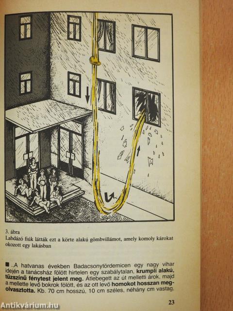 A titokzatos gömbvillám (aláírt példány)