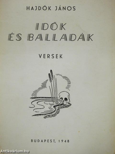 Idők és balladák (dedikált példány)