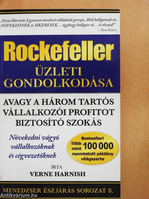 Rockefeller üzleti gondolkodása (dedikált példány)