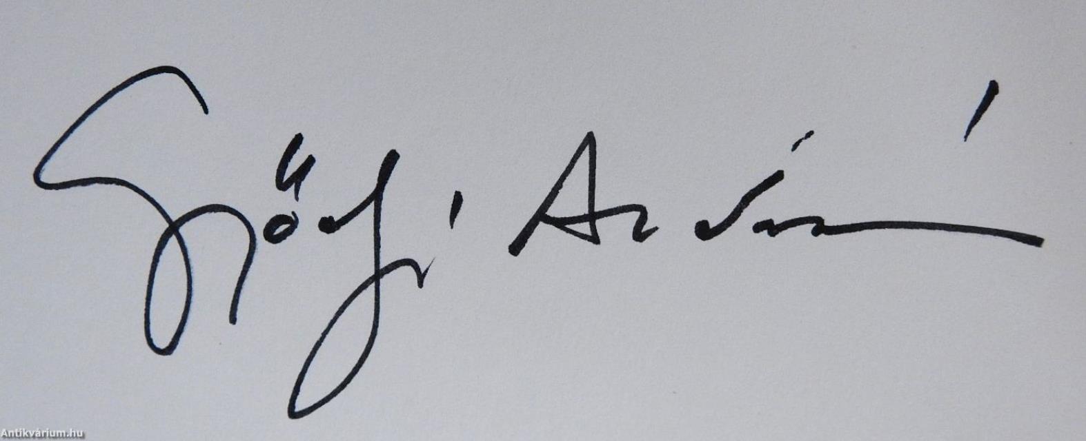 Egy vezérbika emlékiratai/Legenda a nyúlpaprikásról (aláírt példány)