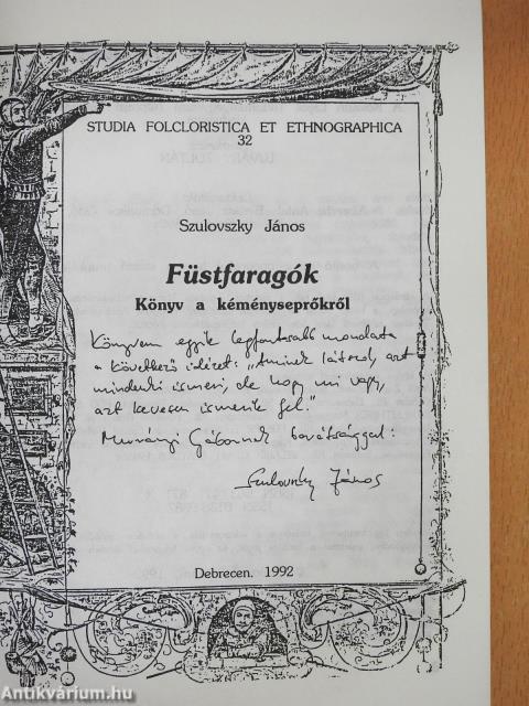 Füstfaragók (dedikált példány)