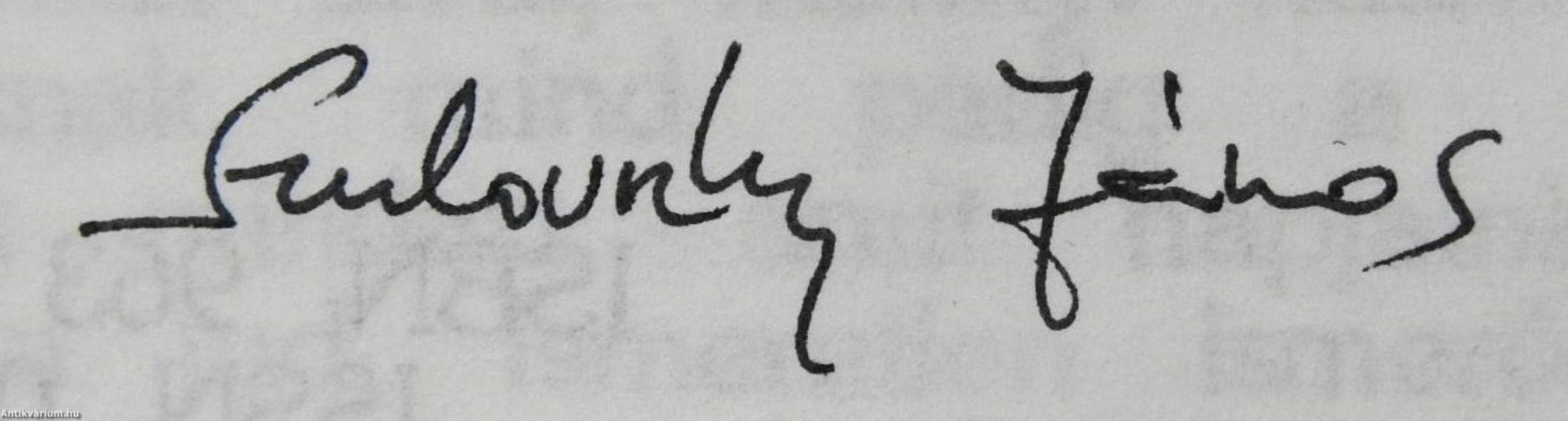 Füstfaragók (dedikált példány)