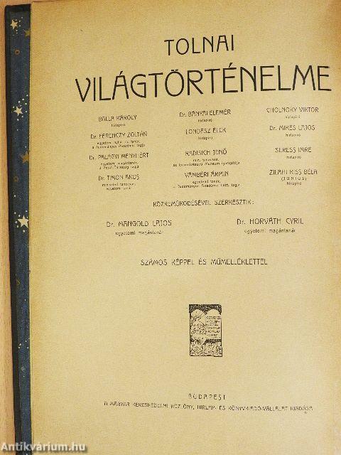 Tolnai Világtörténelme - A középkor története II. (töredék)