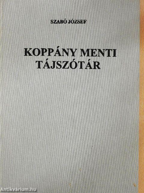 Koppány menti tájszótár