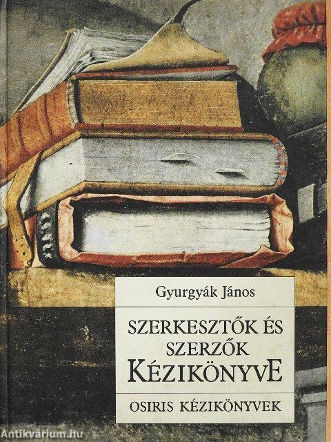 Szerkesztők és szerzők kézikönyve