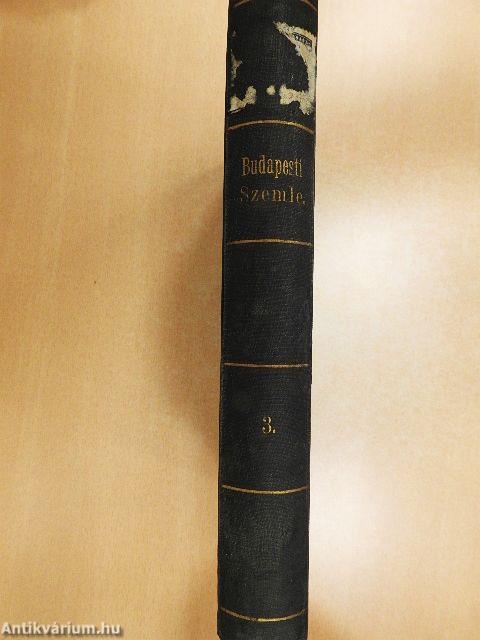 Budapesti Szemle 3. kötet 7-10. szám