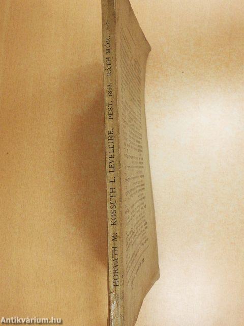 Kossuth Lajos újabb leveleire