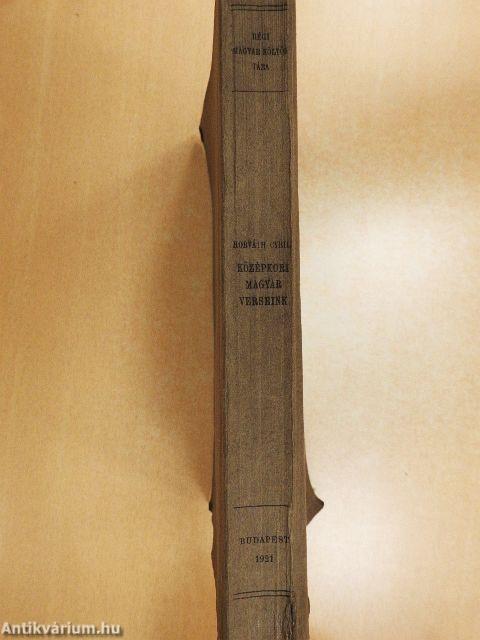 Középkori magyar verseink