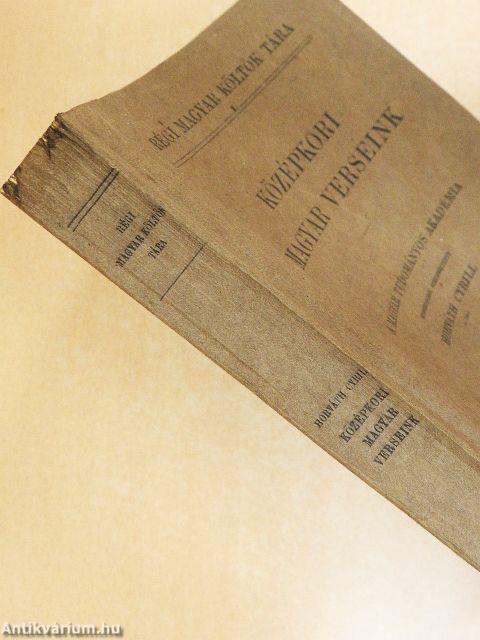 Középkori magyar verseink