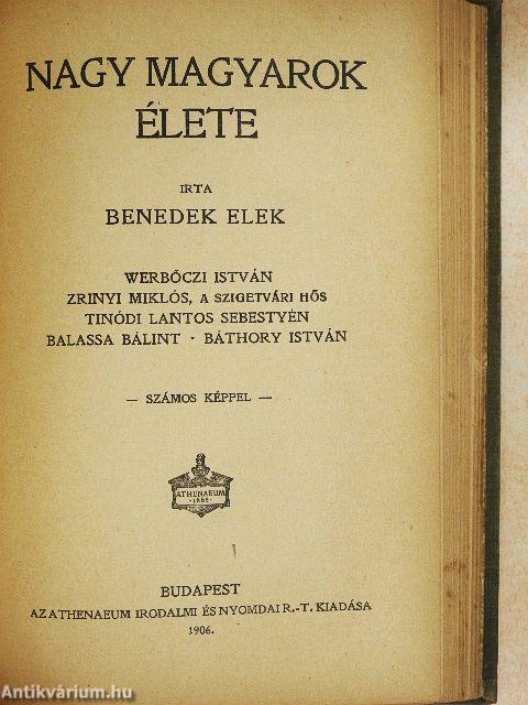 Nagy magyarok élete I/1-3.